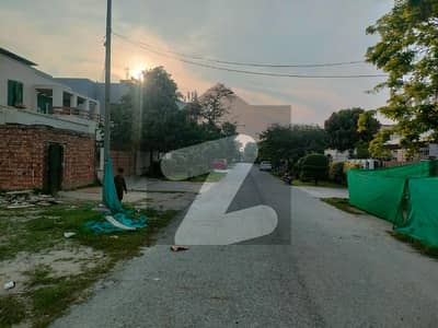 Walking Distance Park & Mosque - 3 Side Cover Plot - Direct Approach Wateen Chowk Jalal Sons Ring Road.