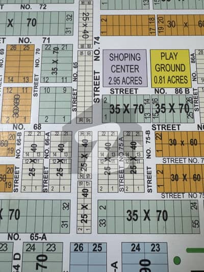 Salaam  Want to sale size 25"40 plot 4 Marla pepper corner  Street 74 on 70 ft road corner side  If u want to sale or purchase in specially sector g. 14.1,2,3,4  Please contact with us  In any size  25"40  25"50  30"60  35"70  40"80  50"90  60"100