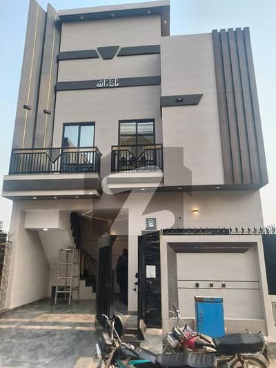3.68 Marla Double Storey Brand New Designer House For Sale In Rose Town.