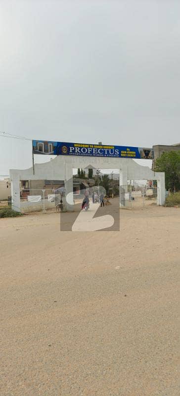 120 SQ YARD CORNER PLOT FOR SALE IN SAADI GARDEN