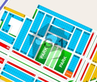 1 kanal plot for sale in bahria orchard G1 block