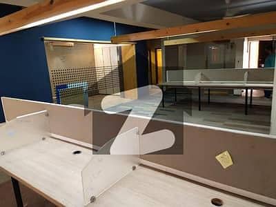 FURNISHED OFFICE IS AVAILABLE ON THE RENT INTHE COMMERCIAL BUILDING AT SHAHRE E FAISAL