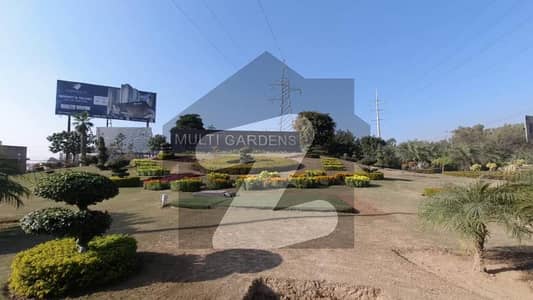 8 Marla Short Corner Paid with Green Area. NDC Open Residential Plot in Block E. MPCHS Multi Gardens B-17 Islamabad.