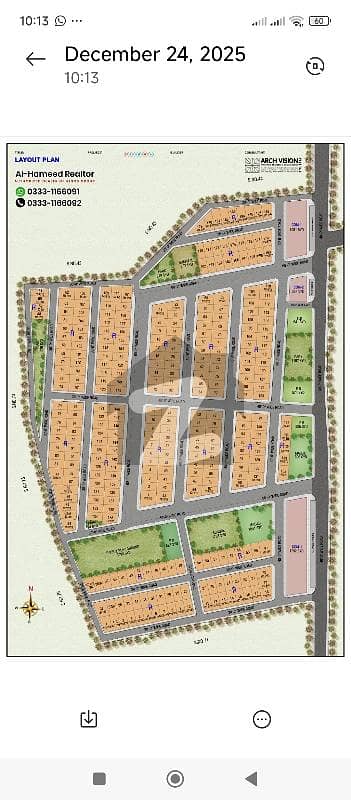 Perfect 120 Square Yards Residential Plot In Kings Dream Villas For sale