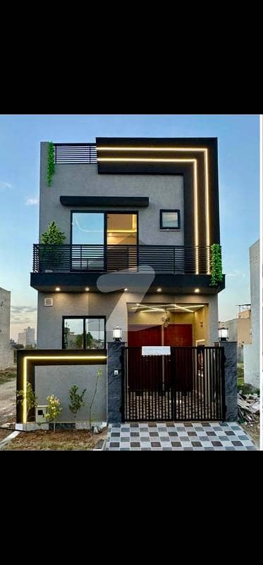 Brand New 3 Marla Designer House for Sale in E Block Al Kabir Town Phase 2 | Prime Location Near Ring Road