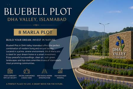 8 Marla Bluebell Plot for Sale in DHA Valley Islamabad