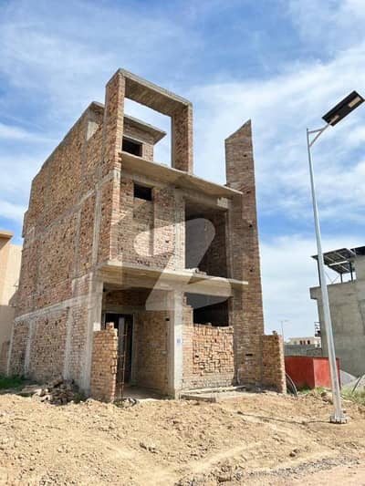 3.5 Marla Gray Structure House for Sale in Mumtaz City Chanab Block Islamabad