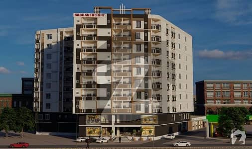 3-Bed Apartment For Sale At Rabbani Heights Peshawar