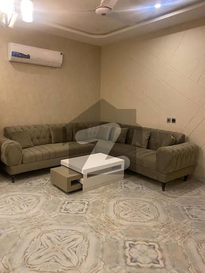 10 Marla Fully Furnished Upper Portion Available For Rent And Lower Locked In Bahria Town Lahore