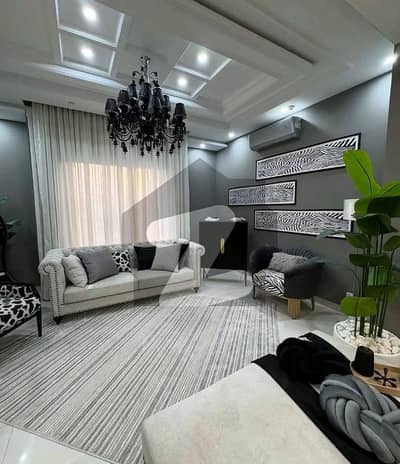 10 Marla Fully Furnished House Available For Rent In Bahria Town Phase 7