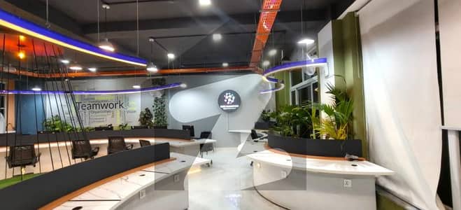 Semi Furnished Office For Rent.