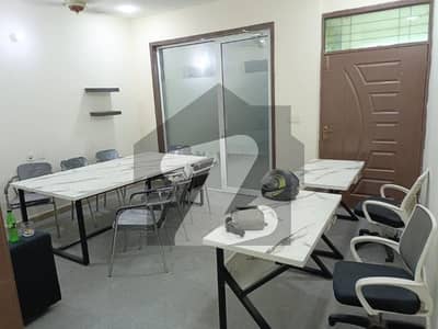 6 Marla Fist Floor Portion Available for Sailent office use In johar Town Near Expo Center