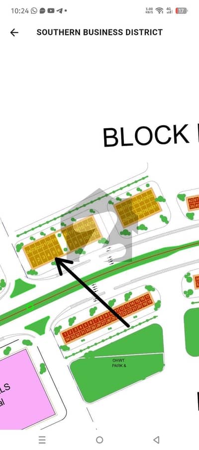 SBD- 8 MARLA COMMERCIAL MAIN 300" ROAD FACING IQBAL GATE PLOT