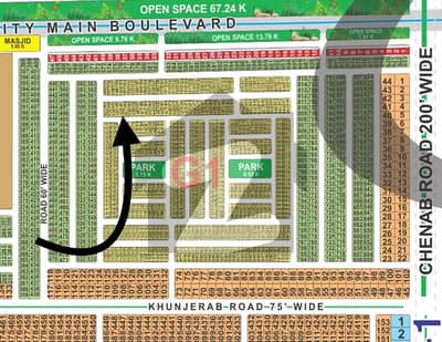 5-Marla On Ground Plot In G1 Block LDA City Lahore