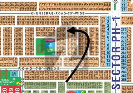 1-Kanal Residential Plot in G Block Prime Location LDA City