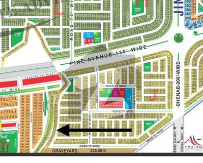 5-Marla Residential Plot On Ground Carpet Rd in J block LDA City