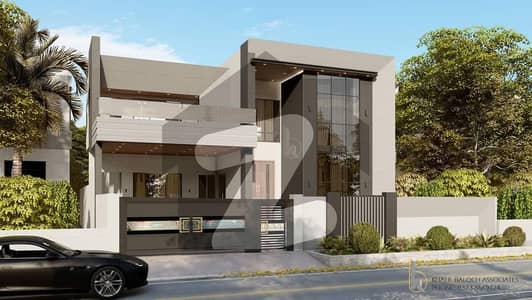 DHA Multan Sector H Gray Structure Available for Sale 20 Marla House