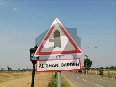 Commercial Property Register Prime Location Residential Plot In Al-Ghani Garden Phase 7 Sized 3 Marla Is Available
