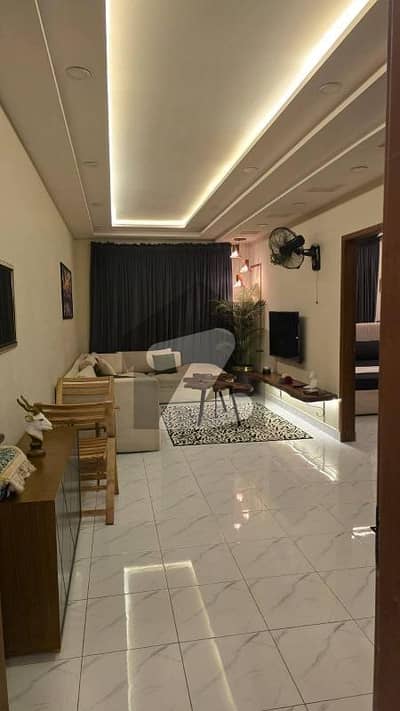 1 Bed Brand New Furnished Appartment Available For Rent Near Effile Tower Bahria Town Lahore