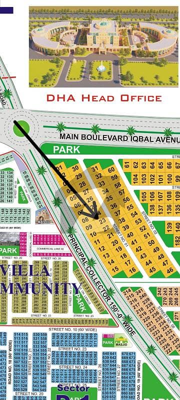 DHA-2 Kanal Plot Available For Sale