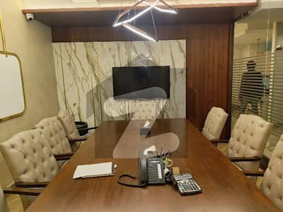 Semi Furnished Office For Rent At Bukhari Commercial