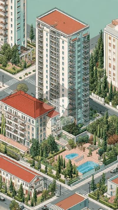 The Palms Silk Garden A New Standard of Luxury 2 & 3 Bedroom Apartments - Surjani Town Karachi 5-Years Installment Plan