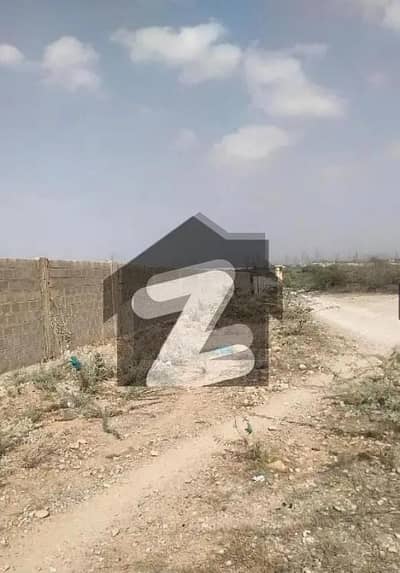 Plot Available For Sale Karachi Bar Sectar 27a  240 Sqyd Corner Plot 40 Feet Road