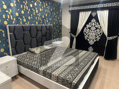 1 Bed Brand New Super Luxury Fully Furnished Apartment Available For Sale In Bahria Town Lahore.