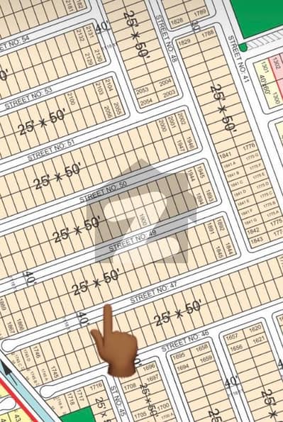 5 marla sun face plot available for sale