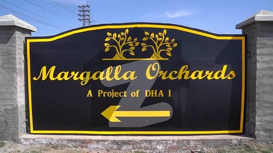 1 kanal corner plot Margalla Orchard
