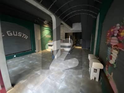 Ideally Ground Basement For Restaurant Available For Rent With Emprt Plot Next To This Property