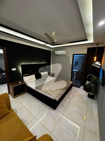 500 sqft one bedroom fully furnished apartment for sale sector d bahria town lahore