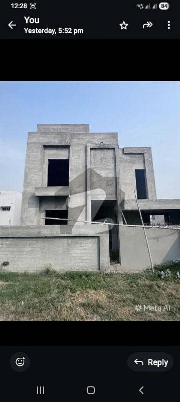 A 10Marla House gray structure for sale