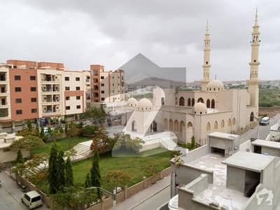 2 Bed Lounge 4th Floor With Roof Terrace On 40 Feet Road Facing Masjid Facing Furnished Saima Arabian Villas