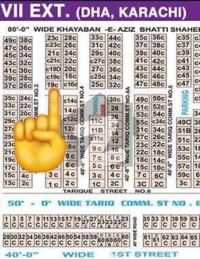 100 Yards Commercial Plot For Sale Dha Phase 7 Extension