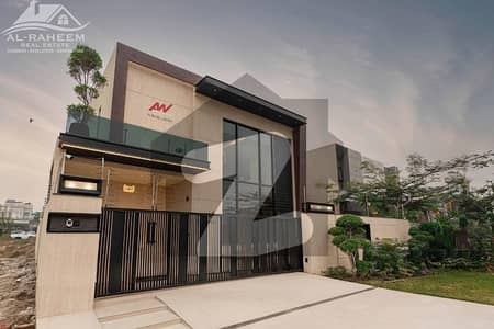 1 Kanal Ultra-Modern Mansion On 100 feet Road With & Cinema With Rooftop Garden & Solar & Private Office A Rare Gem In The Current Market