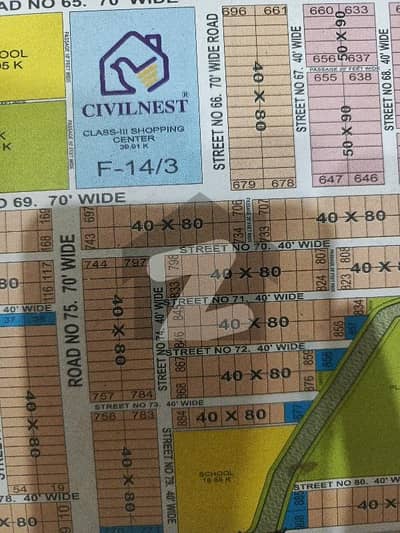 Investor Price Plot Available For Sale In FGEHA Sector F-14/3, Islamabad.