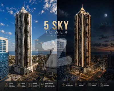 5 Sky Tower By Sawera | Luxury 3 Bed Apartments In Clifton For Sale
