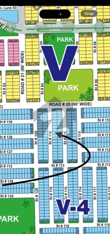 DHA Multan Sector V 5 Marla Residential Plot Near To Park, Masjid And Commercial.