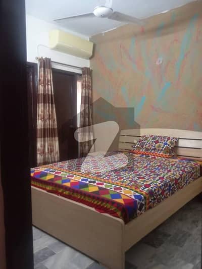fully furnished studio apartment for rent 2bed +lounge kitchen balcony 1 washroom dha phase 5 badar commerical