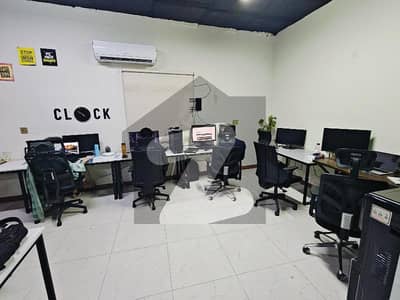 5 Marla Fist Floor Hall Available For Rent In Johar Town Near Emporium Mall
