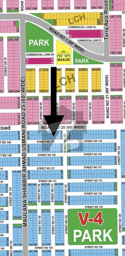 5 Marla Prime location Plot available for sale