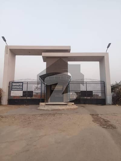 Corner Sahafee Society 120 Square Yards Residential Plot Up For Sale