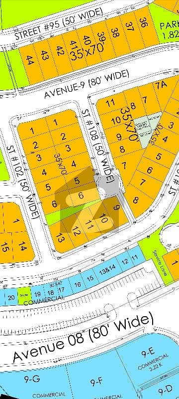DHA phase3 sector B residential plot available for sale