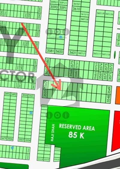 1 Kanal Residential Plot Is For Sale In Y Block Phase 8 DHA Lahore