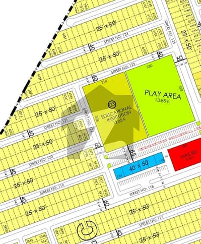 5 Marla Solid Sun Face Plot Block C Faisal Hills For Sale
