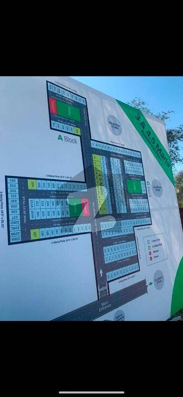 3 Marla Plot for Sale