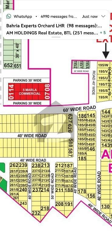 16 marla corner plot in alamgir block Bahria town