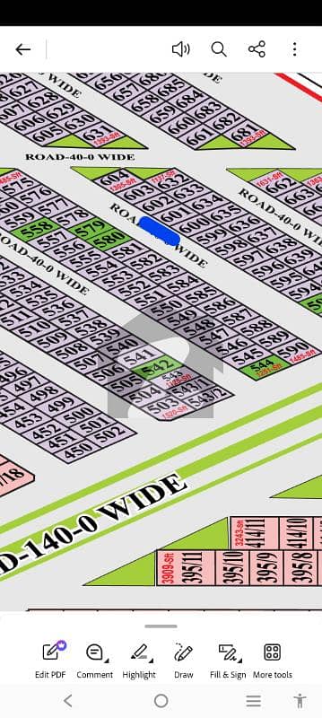 5 Marla plot available for sale in Citi Housing phase 1 Sargodha road Faisalabad