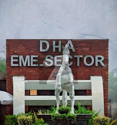 On Excellent Location 6 Marla Commercial Plot In Beautiful Location Of EME Society - Block J In Lahore